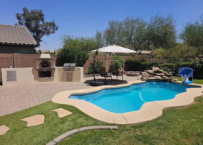 Full House W/ Private Heated Pool And Pizza Oven! * Phoenix